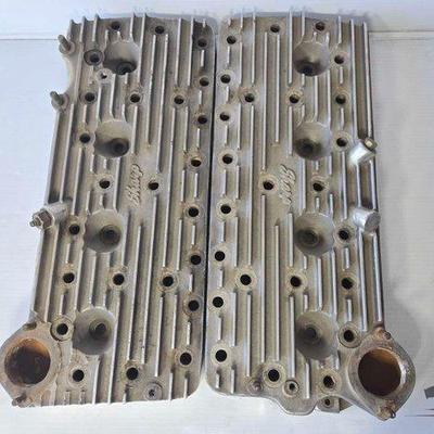 Sale Photo Thumbnail #97: 672 • (2) sharp aluminum cylinder heads