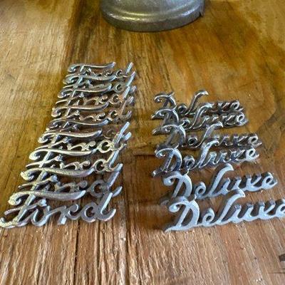 1136 • ford and deluxe emblems