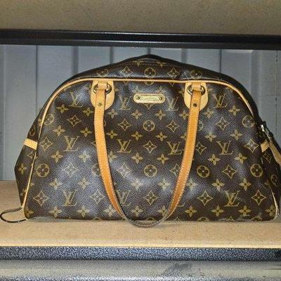 8420 • louis vuitton monogram montorguiel gm shoulder bag