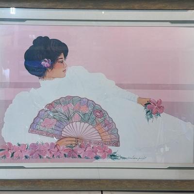 “Sunday Fan” by Diane Hansen-Young - 1989 