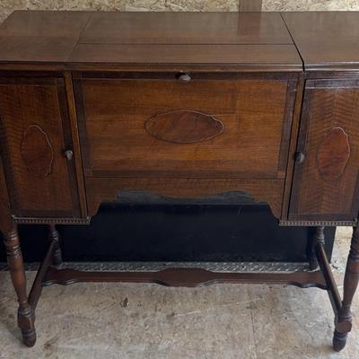 Vintage Stewart-Warner Radio Cabinet 