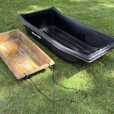 Ice Fishing Gear Sleds - Otter Pro & Shappell 
