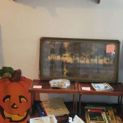 Sale Photo Thumbnail #5: Step tables and Art