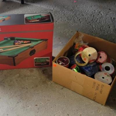 Sale Photo Thumbnail #169: Mini Pool Table
