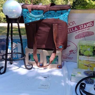 Outdoor Decor, Bug Zapper, Umbrella Stand, Patio Umbrella Lights 