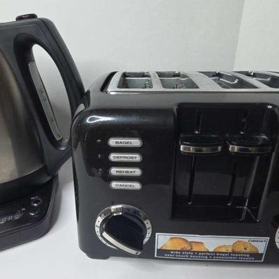 Hamilton Beach Electric Kettle & Cuisinart Toaster