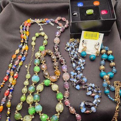 Necklaces,  Bracelets, Earrings & Ring
