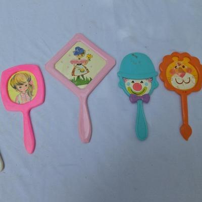 Vintage Hand Held Mirrors