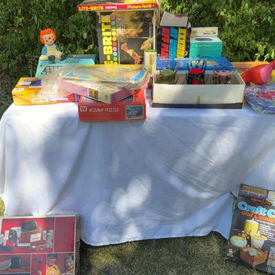 Vintage Toys And Games
