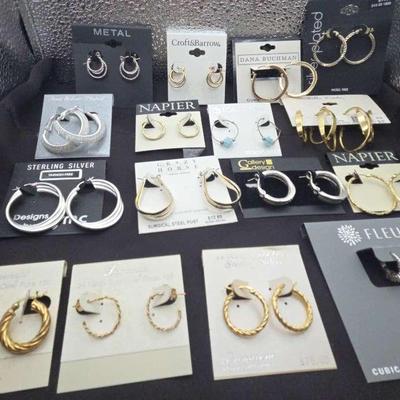 Hoop Earrings Lot 2
