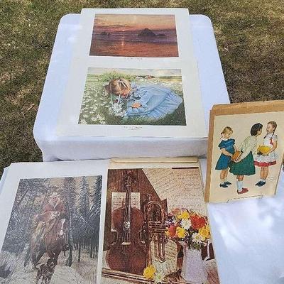 Set Of Prints & One Bonded Puzzle
