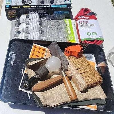 Gas Powered Leaf Blower, Painting Supplies & Misc. Household Items