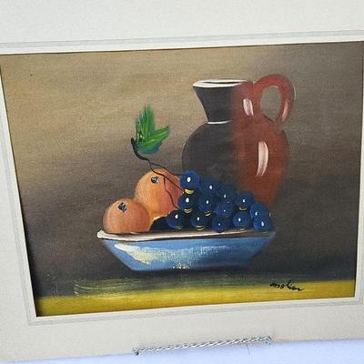 Fruit Grapes Vintage Print