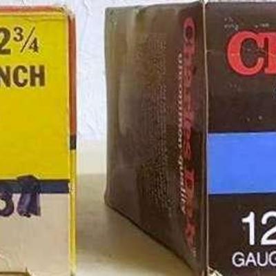 2 Boxes of Assorted Brand Shotgun Shells