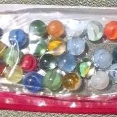 Cat's Eye Marbles; 30 Count 