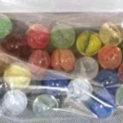 Cat's Eye Marbles; 30 Count 