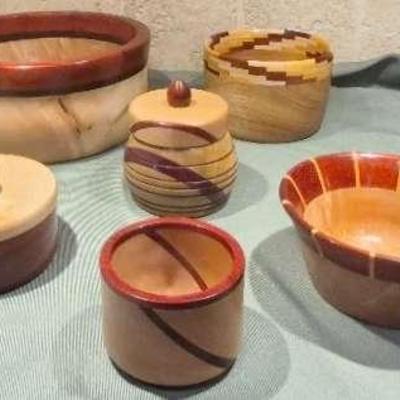 Handmade Decorative Wooden Bowls By Steve Alexander 