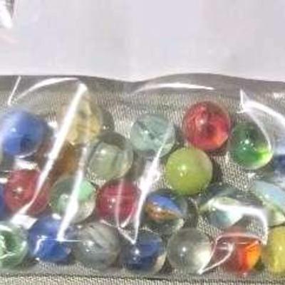 Cat's Eye Marbles; 30 Count 