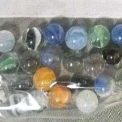 Cat's Eye Marbles; 30 Count 