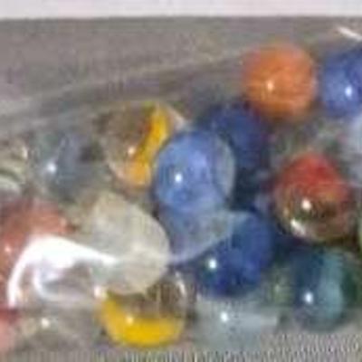 Cat's Eye Marbles; 30 Count 