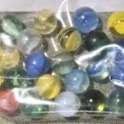 Cat's Eye Marbles; 30 Count 