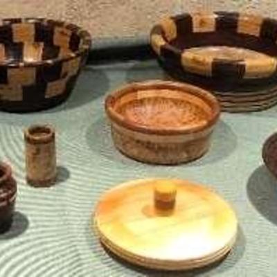 Handmade Decorative Wooden Bowls By Steve Alexander 