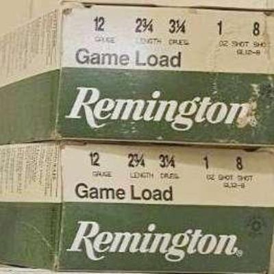2 Boxes Of Remington 12-GA Game Load