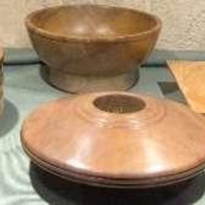Handmade Decorative Wooden Bowls Assortment By Steve Alexander 