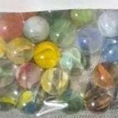 Cat's Eye Marbles; 30 Count 