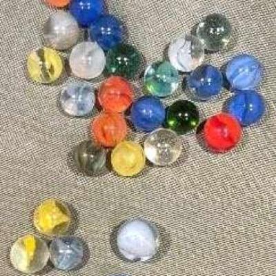 Cat's Eye Marbles; 30 Count 