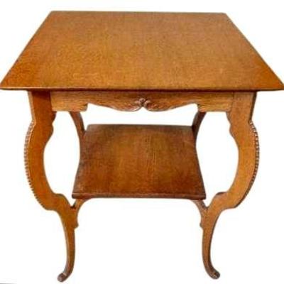 End Table With Shelf