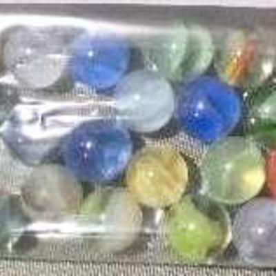 Cat's Eye Marbles; 30 Count 