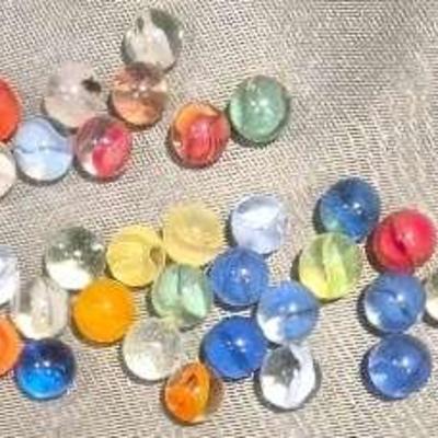 Cat's Eye Marbles; 30 Count 