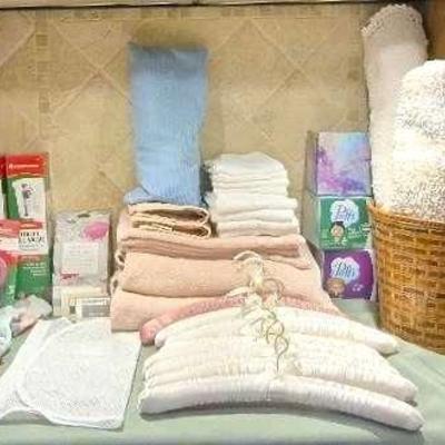 Bathroom Accessories, Bath Towels, Rugs, Hangers, and More 