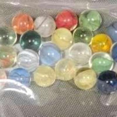 Cat's Eye Marbles; 30 Count 