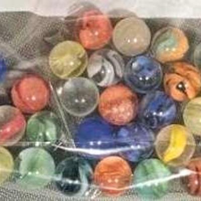 Cat's Eye Marbles; 30 Count 