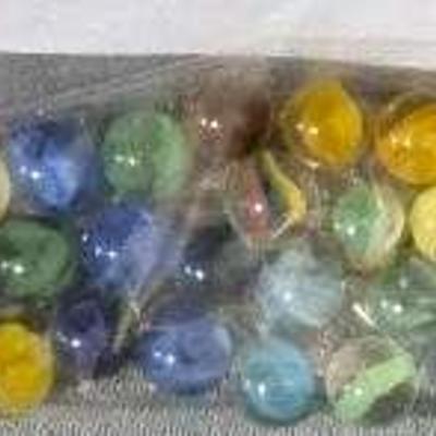 Cat's Eye Marbles; 30 Count 