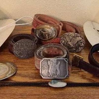 Cowboy Hats, Bolo Ties, Belts