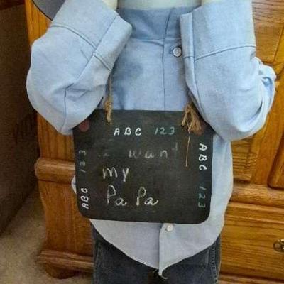 Little Boy Doll Statue 