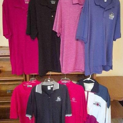 L & XL Golf Shirts- Ben Hogan, Croft And Barrow & More 