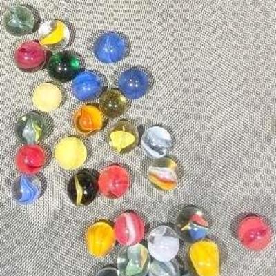 Cat's Eye Marbles; 30 Count 