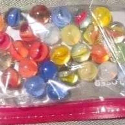 Cat's Eye Marbles; 30 Count 