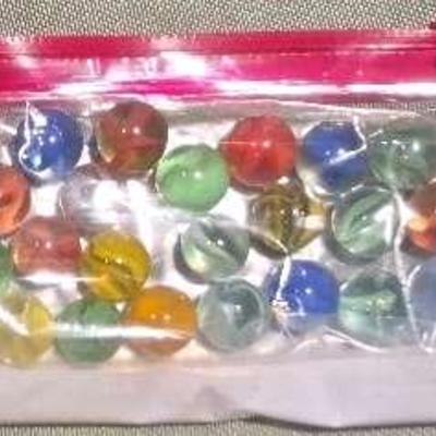 Cat's Eye Marbles; 30 Count 