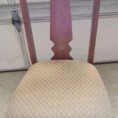 Cushioned Chair 40" X 18"