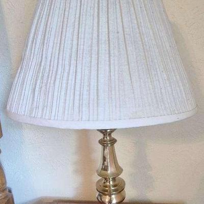 Gold Colored Lamp