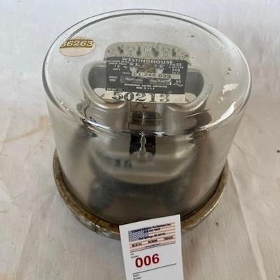 Westinghouse Type C5 Single Phase Meter 