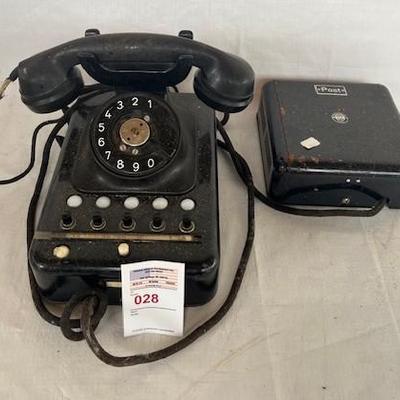 Sale Photo Thumbnail #31: Antique Phone - Dial not working 