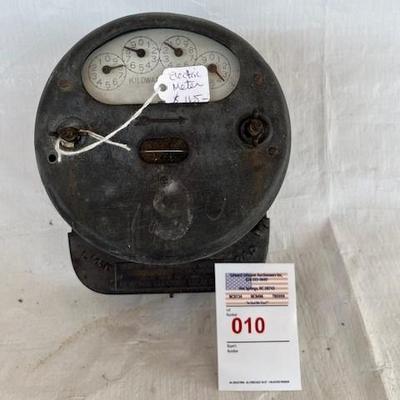 General Electric Meter Single Phase 