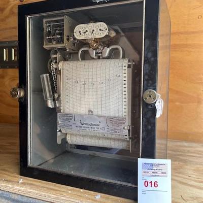 Westinghouse Watt Hour Demand Meter Type R2 
Length 10 7/8" x width 8 1/2" x 13 1/2" tall 