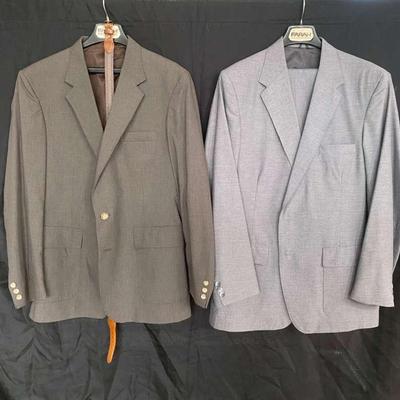 Two Farah Sports Jackets & Pants With Belt Size 44